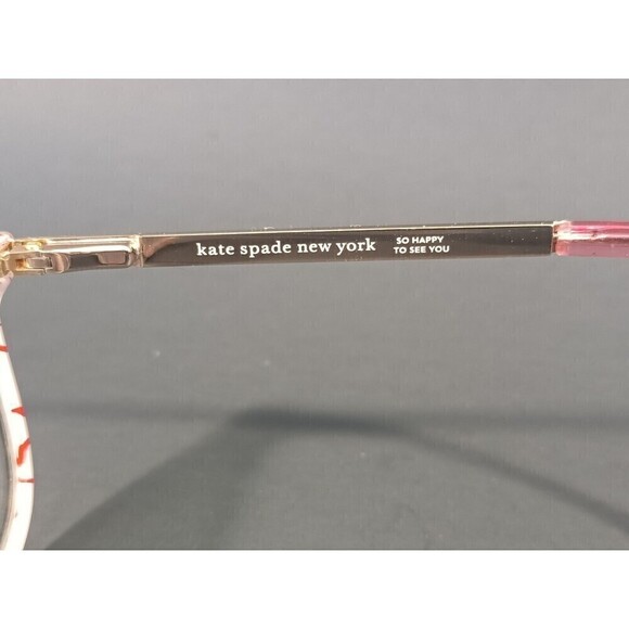 Kate Spade New York Eyeglasses Frames Only NATALIA H7P 140 Tortoise/Pink - Picture 5 of 9
